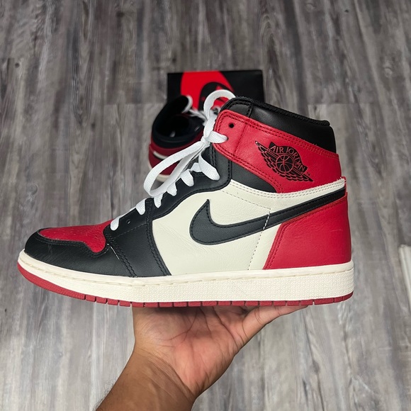 Jordan 1 Retro High Bred Toe - Picture 6 of 15